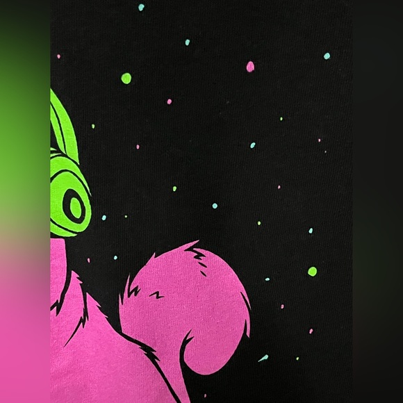 Cat TShirts Women Men Original Design DJ Space Cat Ltd Print W/ Sticker S-XL - Picture 15 of 16